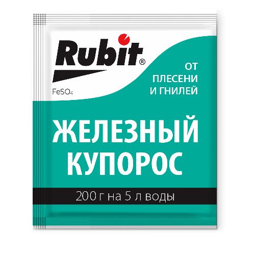 Средство от болезней растений ЖЕЛЕЗНЫЙ КУПОРОС 200г (30) Рубит 