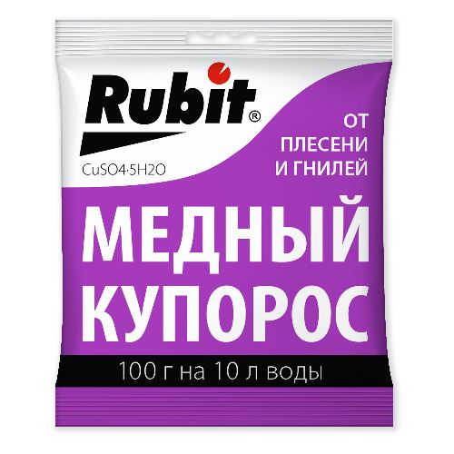 Средство от болезней растений Медный купорос 100г Рубит (80)
