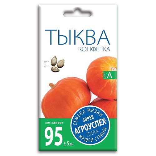Тыква Конфетка, семена Агроуспех 2г (170)