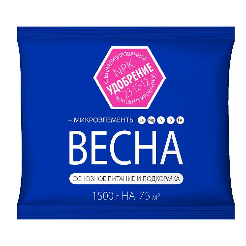 Удобрение Весеннее с микроэлементами 1,5кг (10) минеральное Рости