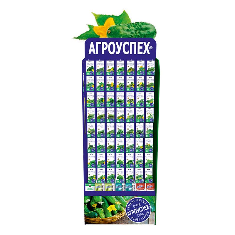 Стойка ОГУРЦЫ  Агроуспех  710*390*(1700+330)