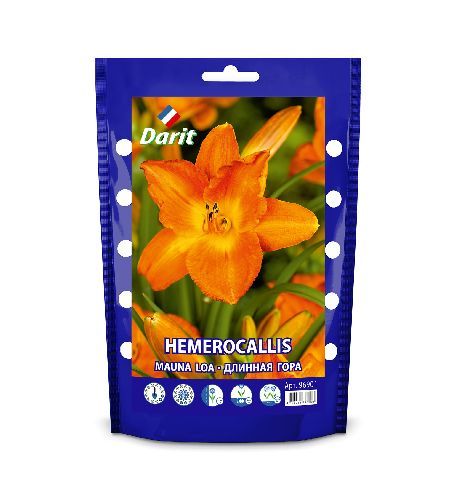 Лилейник Мауна Лоа Hemerocallis Mauna Loa, Darit дой-пак I 3шт