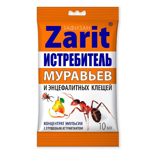 Средство от муравьев и клещей ИСТРЕБИТЕЛЬ ДЮШЕС 10мл (50) (Зафизан) Зарит