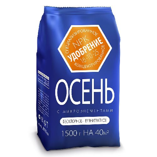 Удобрение Осеннее с микроэлементами 1,5кг (10) минеральное Рости