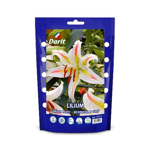 Лилия Вечеринка в саду Lilium Garden Party 12/14, Darit Дой-пак, 2шт