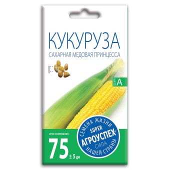 Кукуруза Медовая принцесса, семена Агроуспех 4г (90)