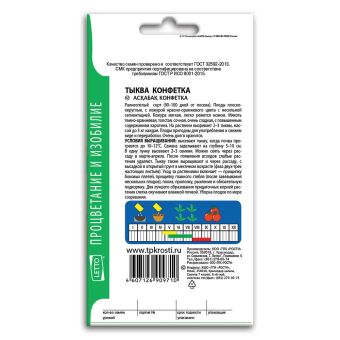 Тыква Конфетка, семена Агроуспех 2г (170)