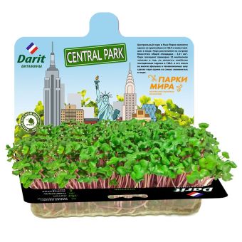 Микрозелень индау НАБОР ДЛЯ ВЫРАЩИВАНИЯ 2г ДАРИТ (40)